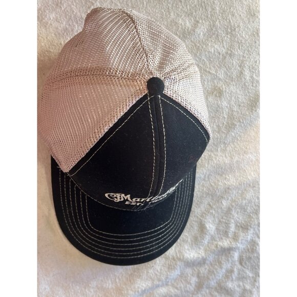 Martin & Co. Est. 1833 Black & Tan Mesh Trucker Hat Adj City Music - Picture 6 of 8